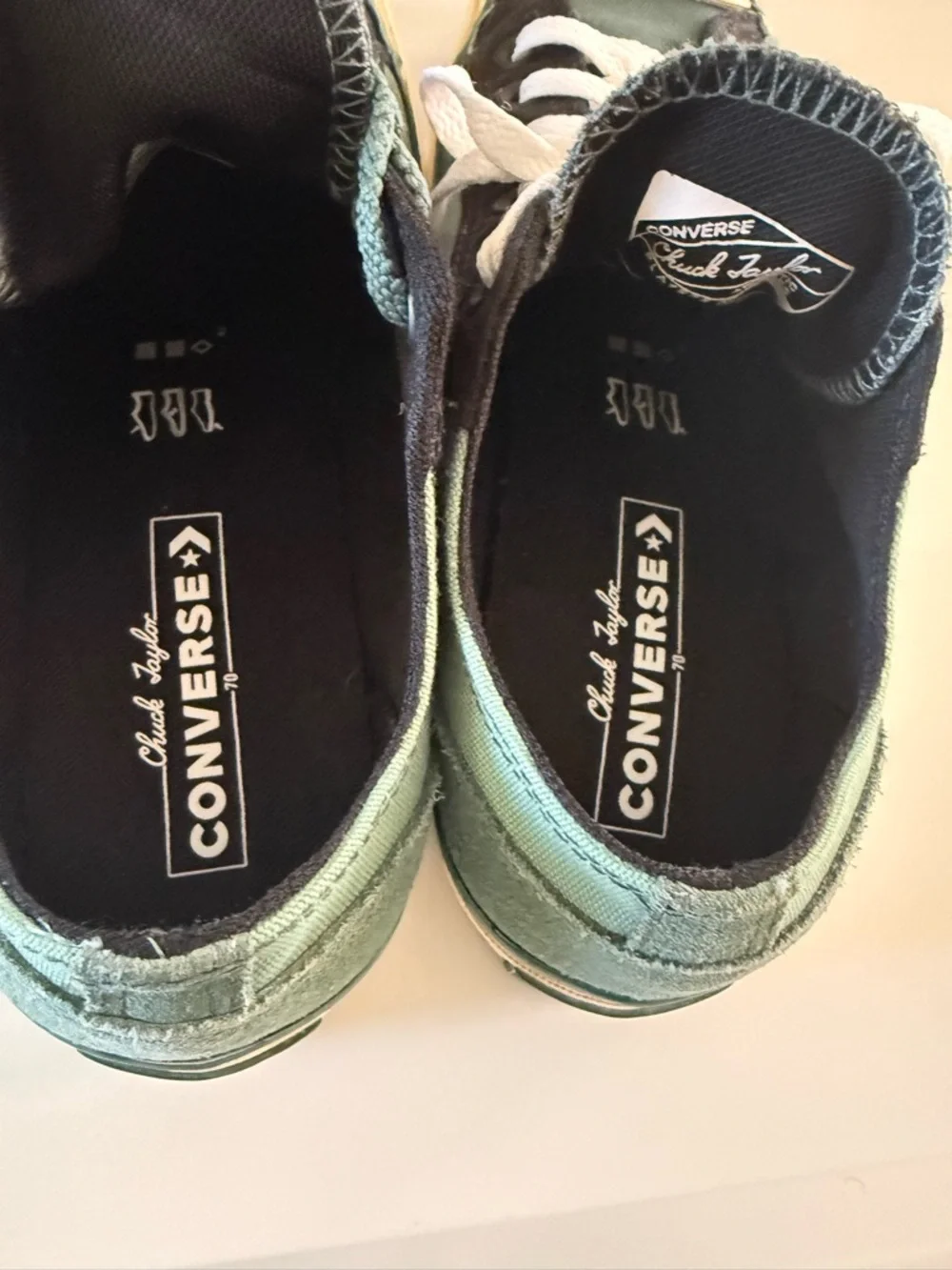 Converse Chuck 70 Ox Unisex 7M/9W Green Navy Tri-Panel Colorblock 171687C - Picture 11 of 13
